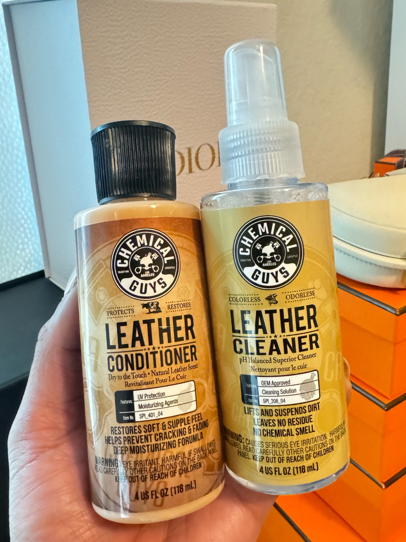 Leather cleaner 👜