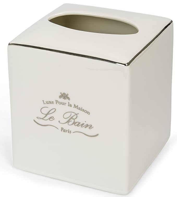 Kassatex Le Bain Collection Bathroom Accessories - Tissue Holder | Amazon (US)
