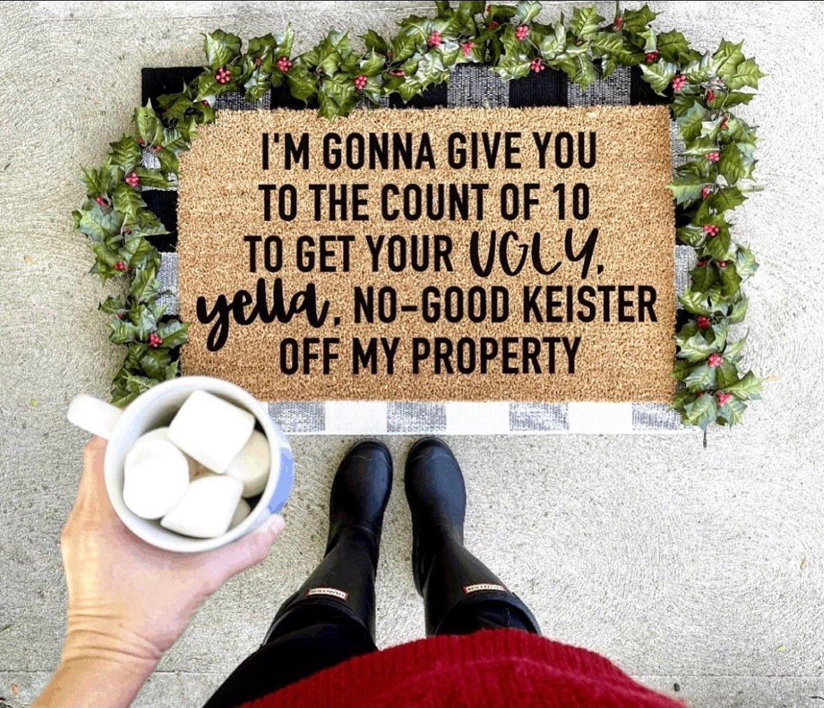 We’re decking our halls today and I haven’t posted in almost two weeks because life 🫠 so here’s my BEST SELLING Christmas doormat! 🎄



#christmasdecor #christmashomedecor #homealonemovie #homealone #nogoodkeister #homealonequotes #homealonelover

#LTKHome #LTKHoliday #LTKGiftGuide