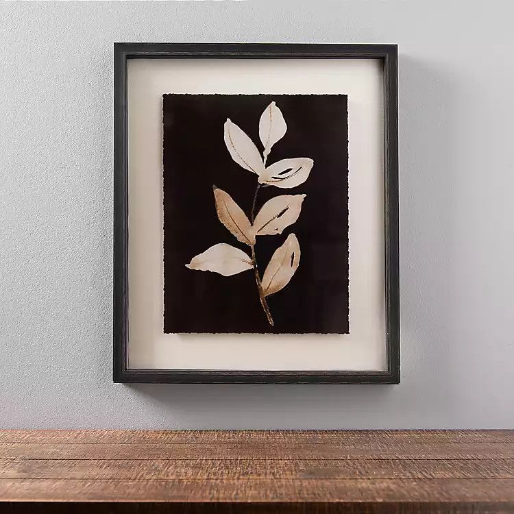 Pressed Leaves Framed Wall Decor Art | Kirkland's Home