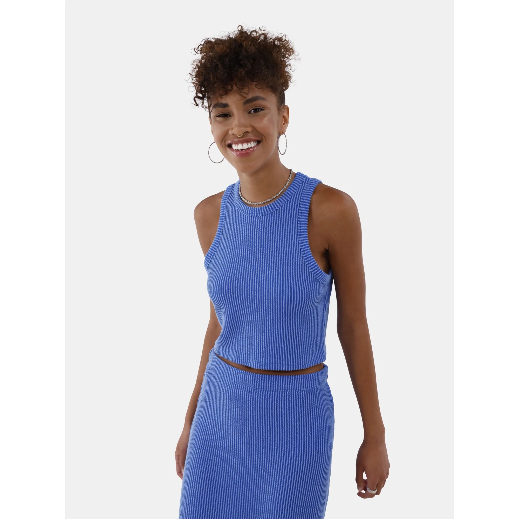 No Boundaries Midi Dress Set, 2-Piece, Women's | Walmart (US)