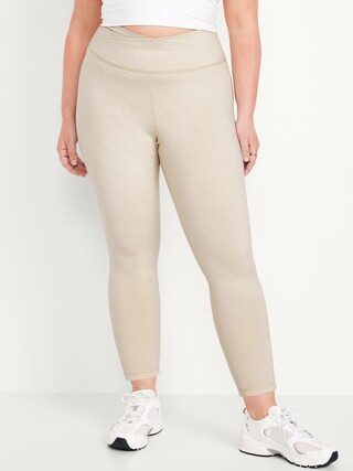 Extra High-Waisted CloudComfy 7/8 Leggings | Old Navy (US)