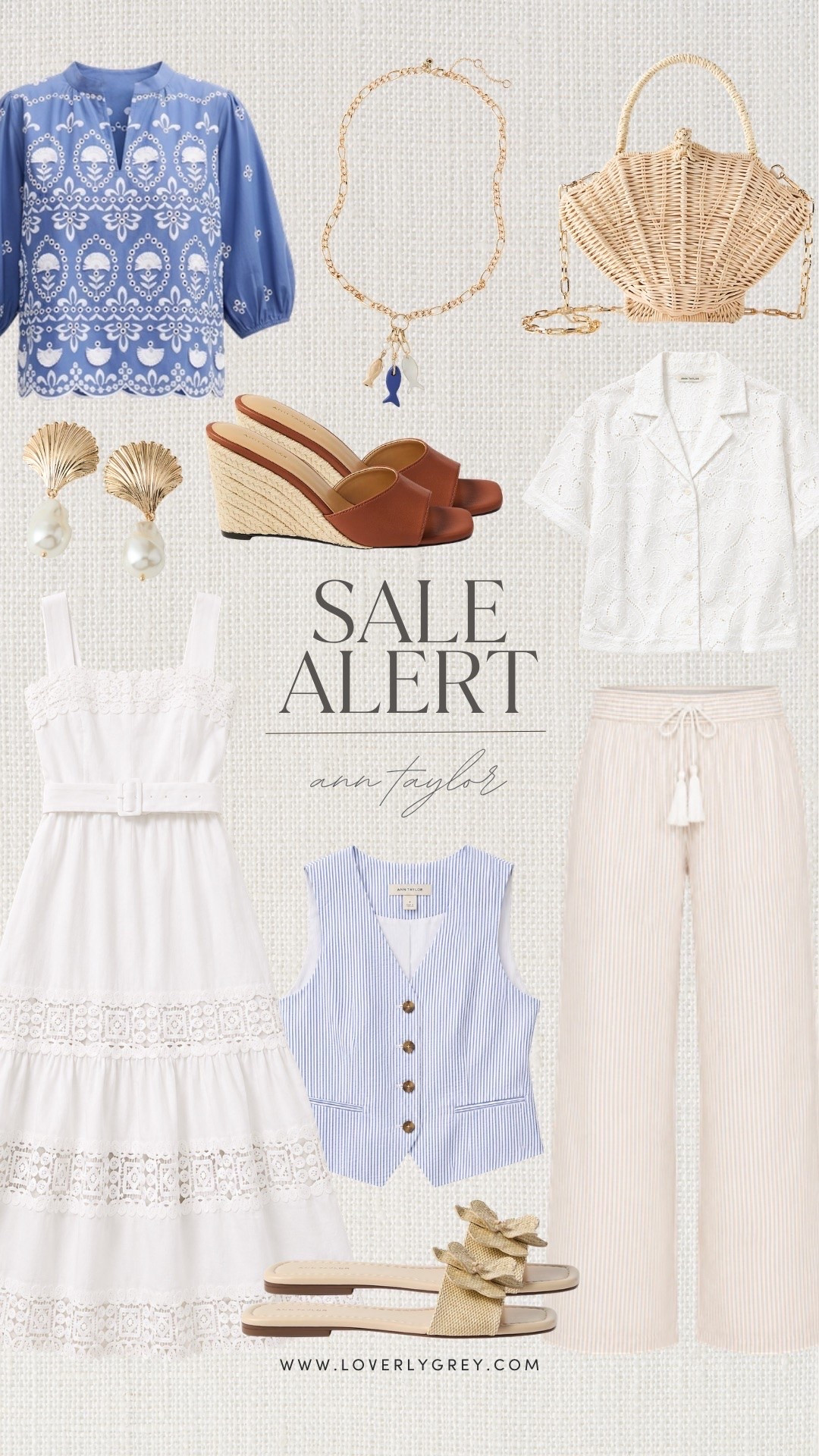 Ann Taylor has such great quality pieces on sale now that are perfect for summer! 40% off your purchase! Whether you’re shopping for vacation, work, or weekend wear- these finds are so versatile!

Loverly grey, Ann Taylor finds, sale women’s fashion, under 150 women’s summer wardrobe staples, embroidered white linen midi dress; how to style linen pants

#LTKSeasonal #LTKSaleAlert #LTKTravel