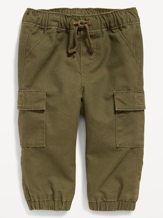 Unisex Functional-Drawstring Cargo Jogger Pants for Baby | Old Navy (US)