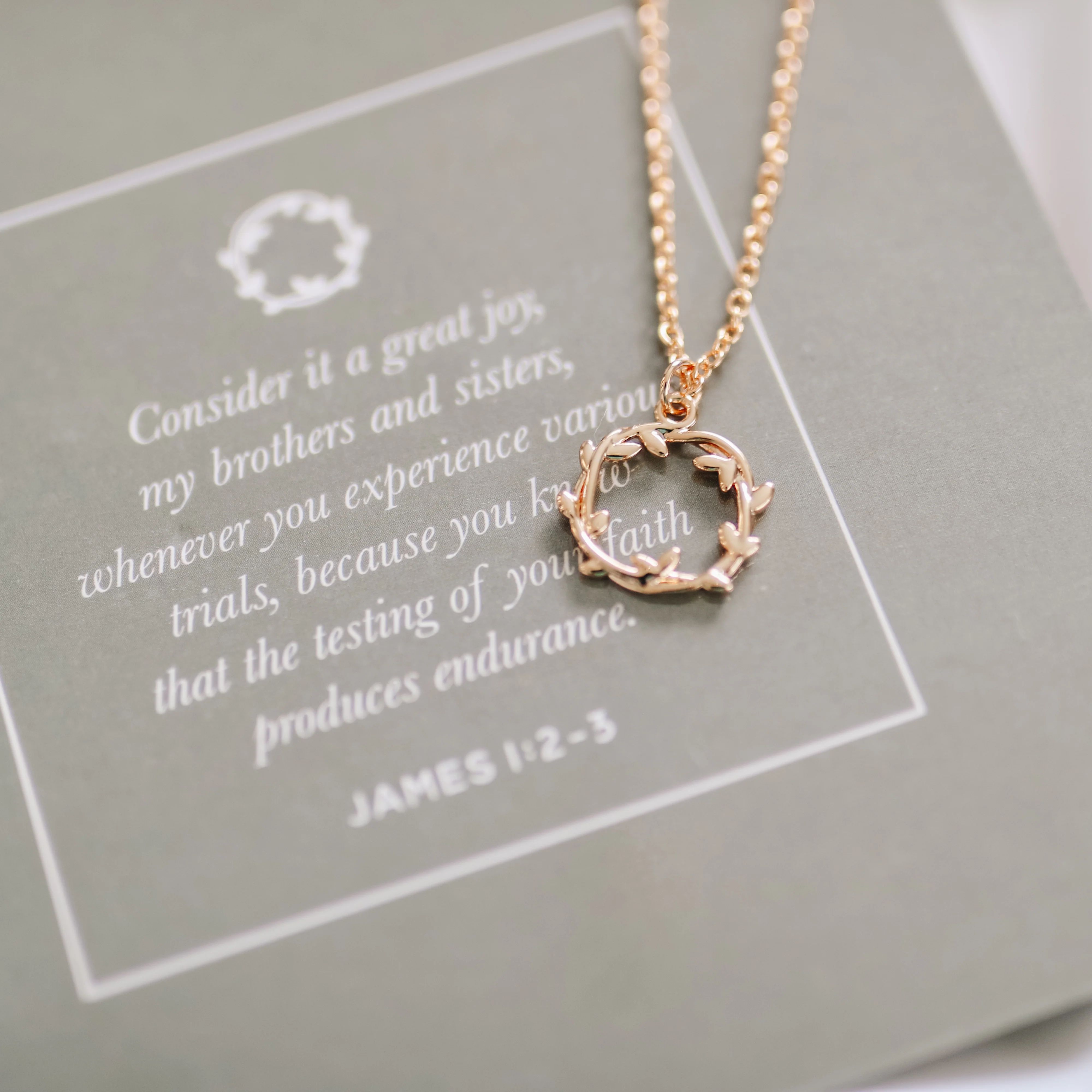 Joy in the Waiting Necklace | The Daily Grace Co.