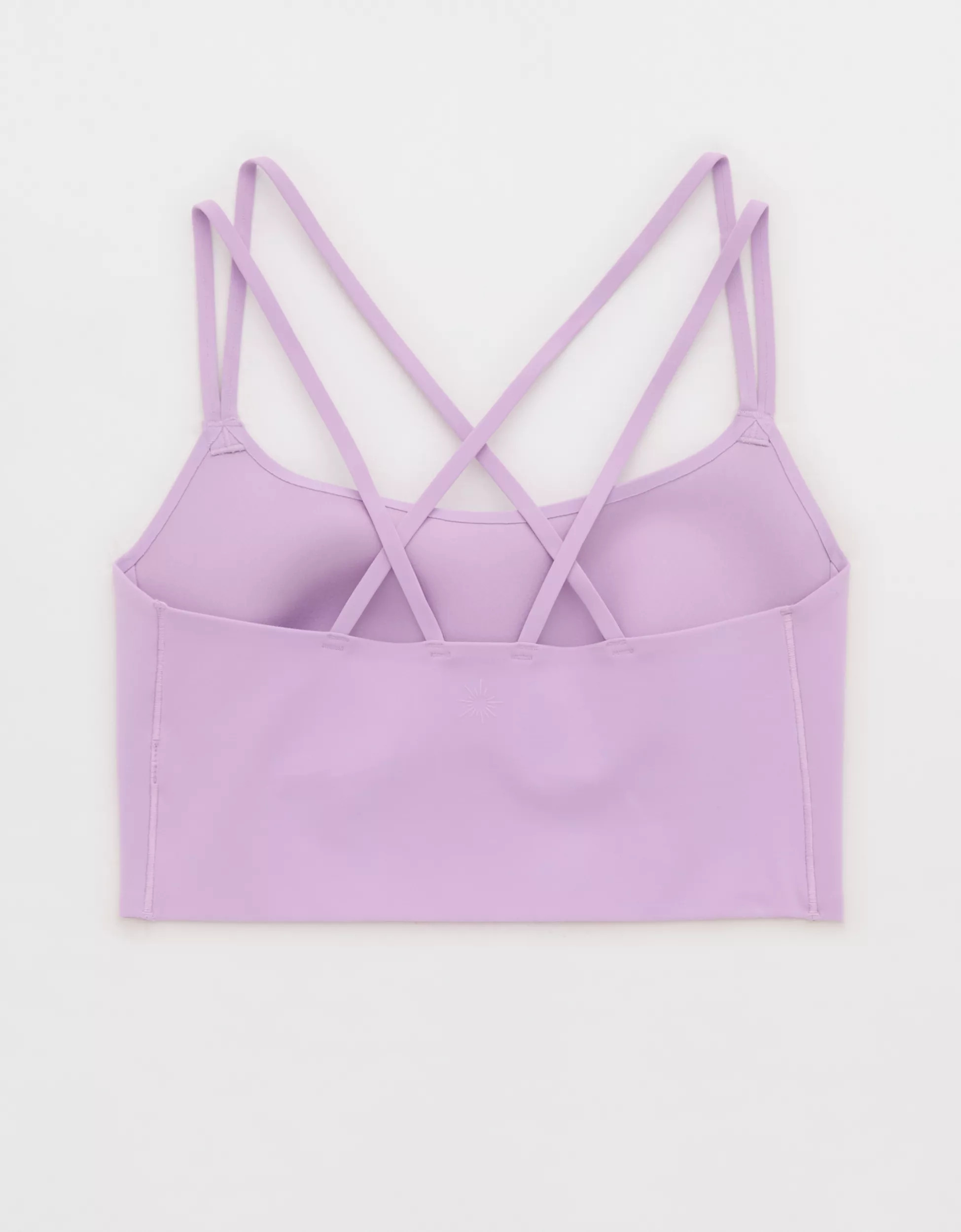 OFFLINE By Aerie Real Me XTRA Hold Up! Strappy Sports Bra | American Eagle Outfitters (US & CA)