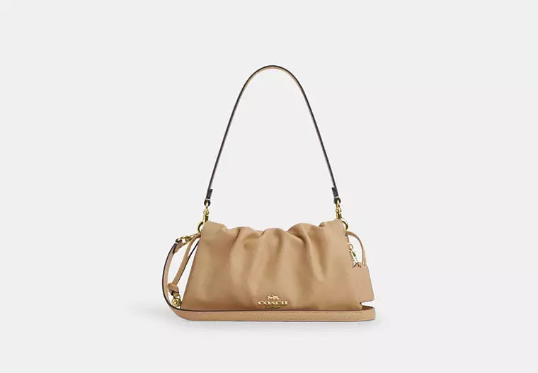 Faye Shoulder Bag With Ruching | Coach Outlet US