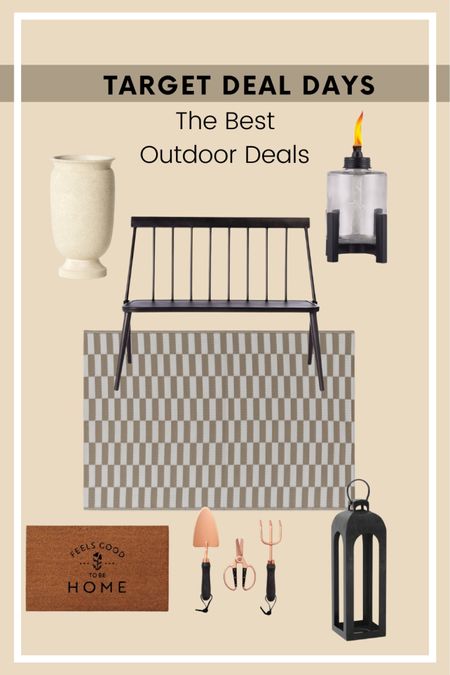 Target Deal Days Deals for the outdoors: outdoor decor, patio decor, front door decor 

#LTKxTarget #LTKhome #LTKsalealert