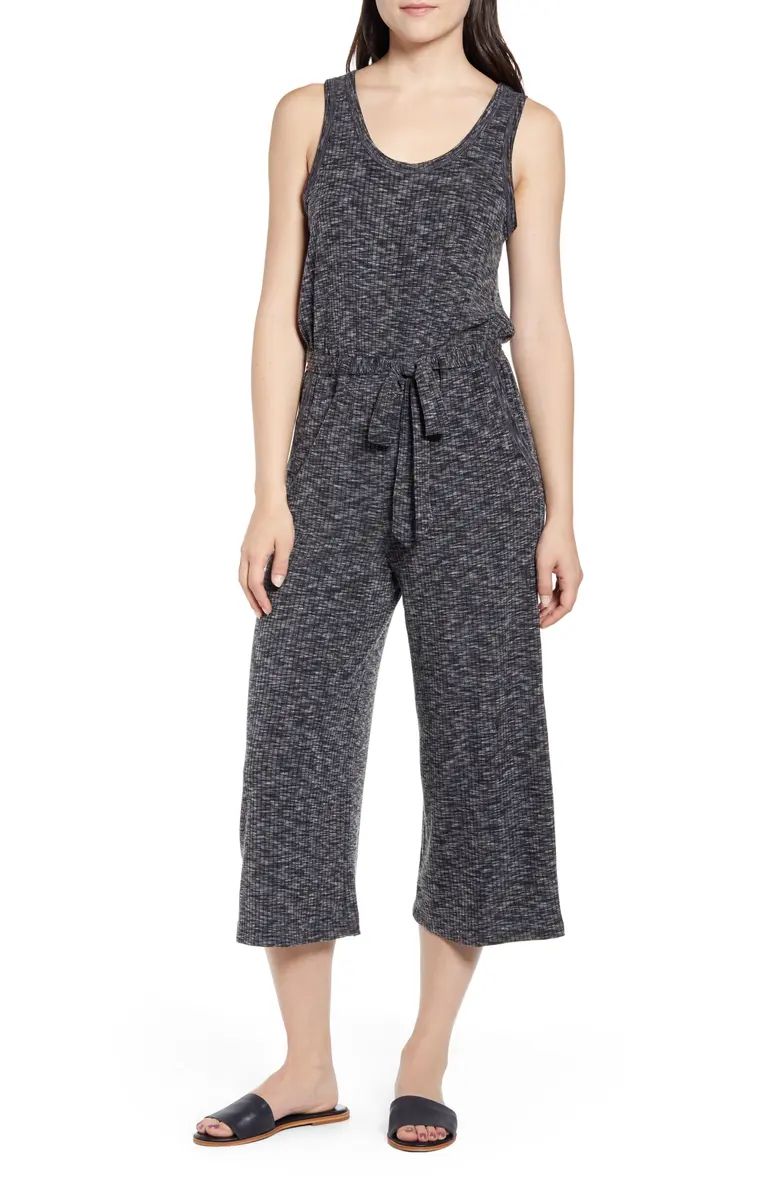 Devin Mélange Rib Jumpsuit | Nordstrom