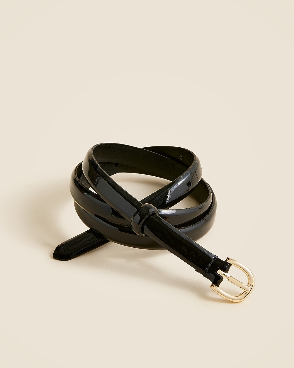 Skinny Italian leather belt | J. Crew US