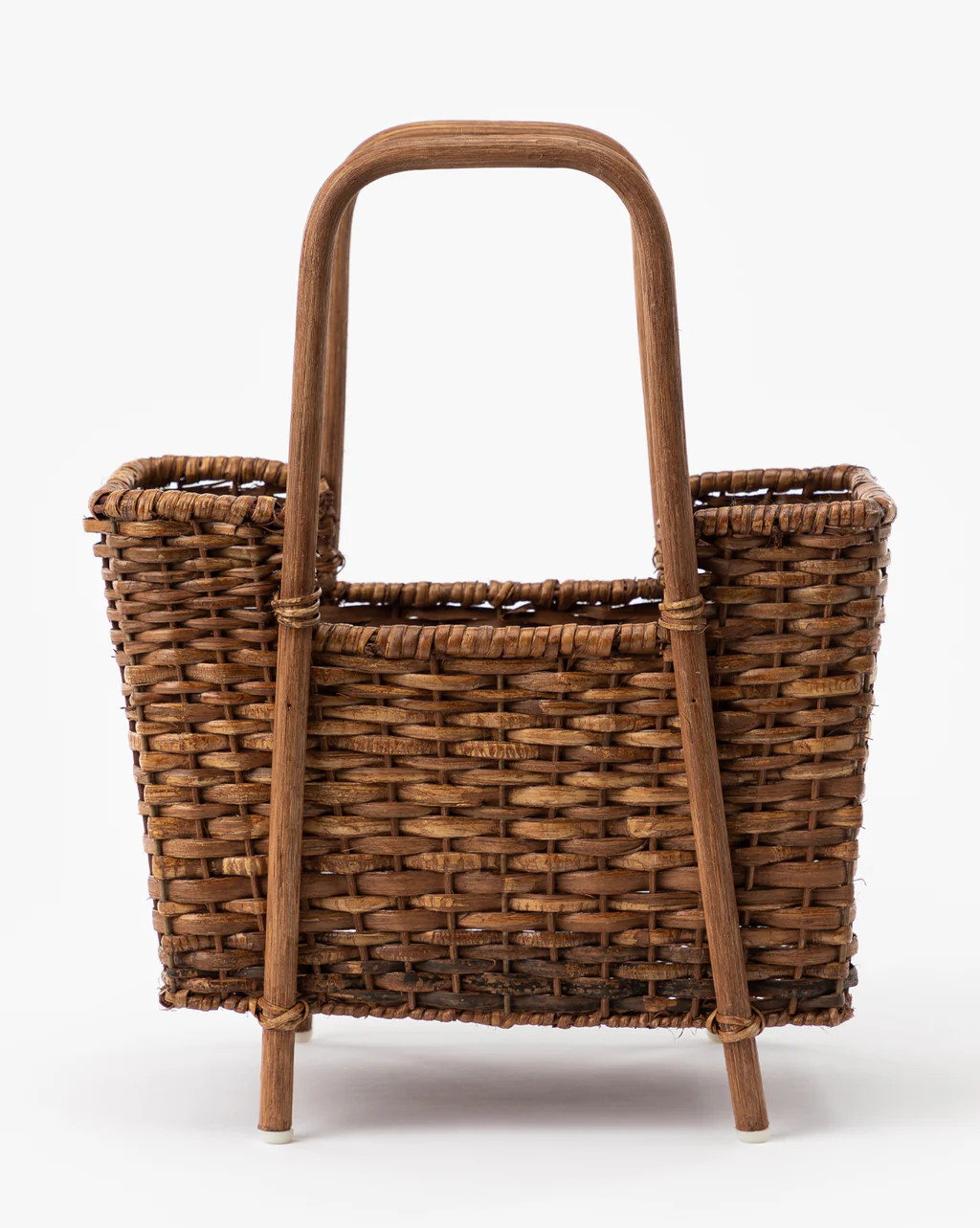 Hand-Woven Rattan Magazine Rack | McGee & Co.