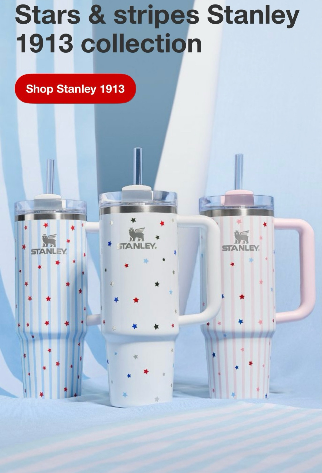 Stars and Stripes Stanley collection at TargeAmerica

#LTKootd #LTKU #LTKdayinmylife