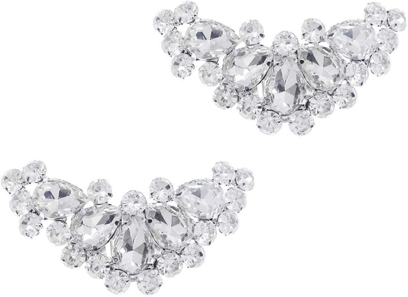 2 Pièces Bijoux de Chaussures Femme, Pince à Chaussures Chaussures de Mariage Talon Haut Femmes... | Amazon (FR)