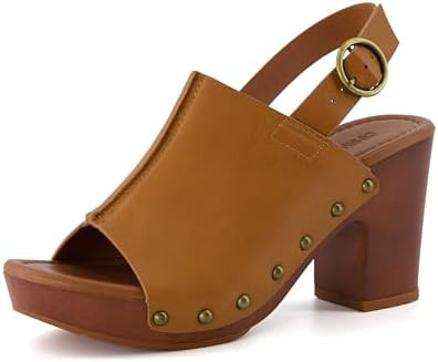 CUSHIONAIRE Women's Sisi Faux Wood Sandal +Comfort Foam & LiteSole Technology, Wide Widths Availa... | Amazon (US)