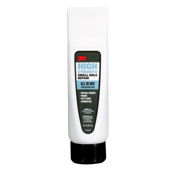 3M High Strength Small Hole Filler, 3 oz., Paint Primer, Wall Patch, White, All In One Applicator... | Walmart (US)