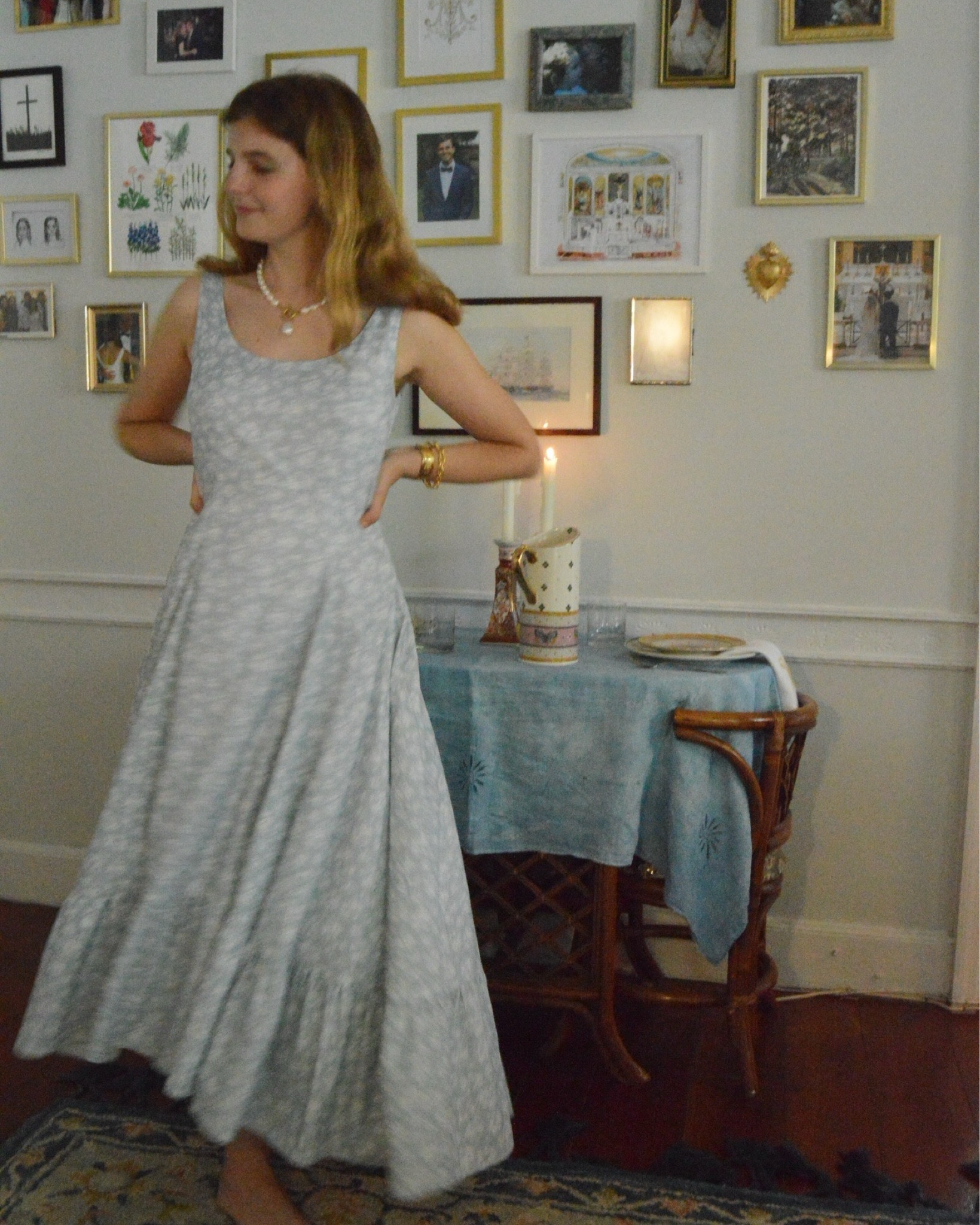 My favorite plates from Anthropologie, plus beautiful, classic jewels from Susan Shaw, are all linked below! Dress is courtesy of Rêveux, sadly not linked on LTK! / home / dining / table / dishes / pearls / pearl / gold 

#LTKSaleAlert #LTKHome #LTKFamily