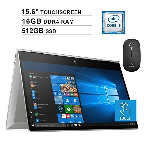 2020 HP Envy X360 15.6 Inch FHD 1080P Touchscreen 2-in-1 Laptop, Intel Core i5-8265U, 16GB DDR4 R... | Amazon (US)