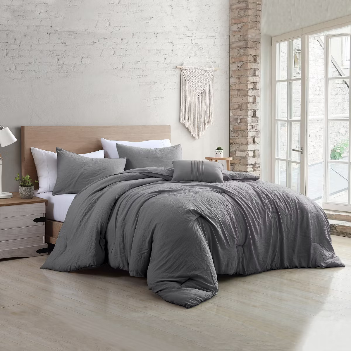 Modern Threads 4-Piece Garment-Washed Comforter Set. | Target