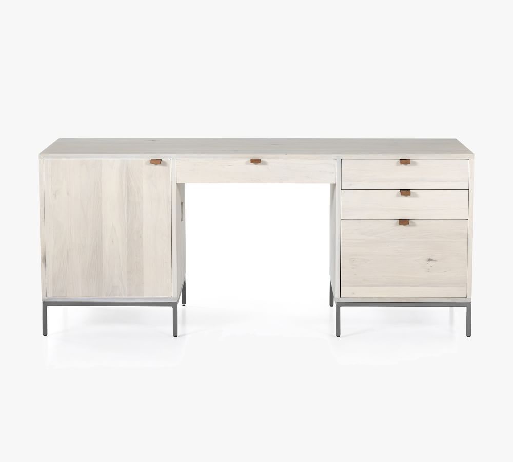 Graham 70" Executive Desk with Drawers | Pottery Barn (US)