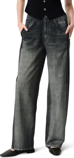 Miramar Track Stripe Cotton Terry Sweatpant Jeans | Nordstrom