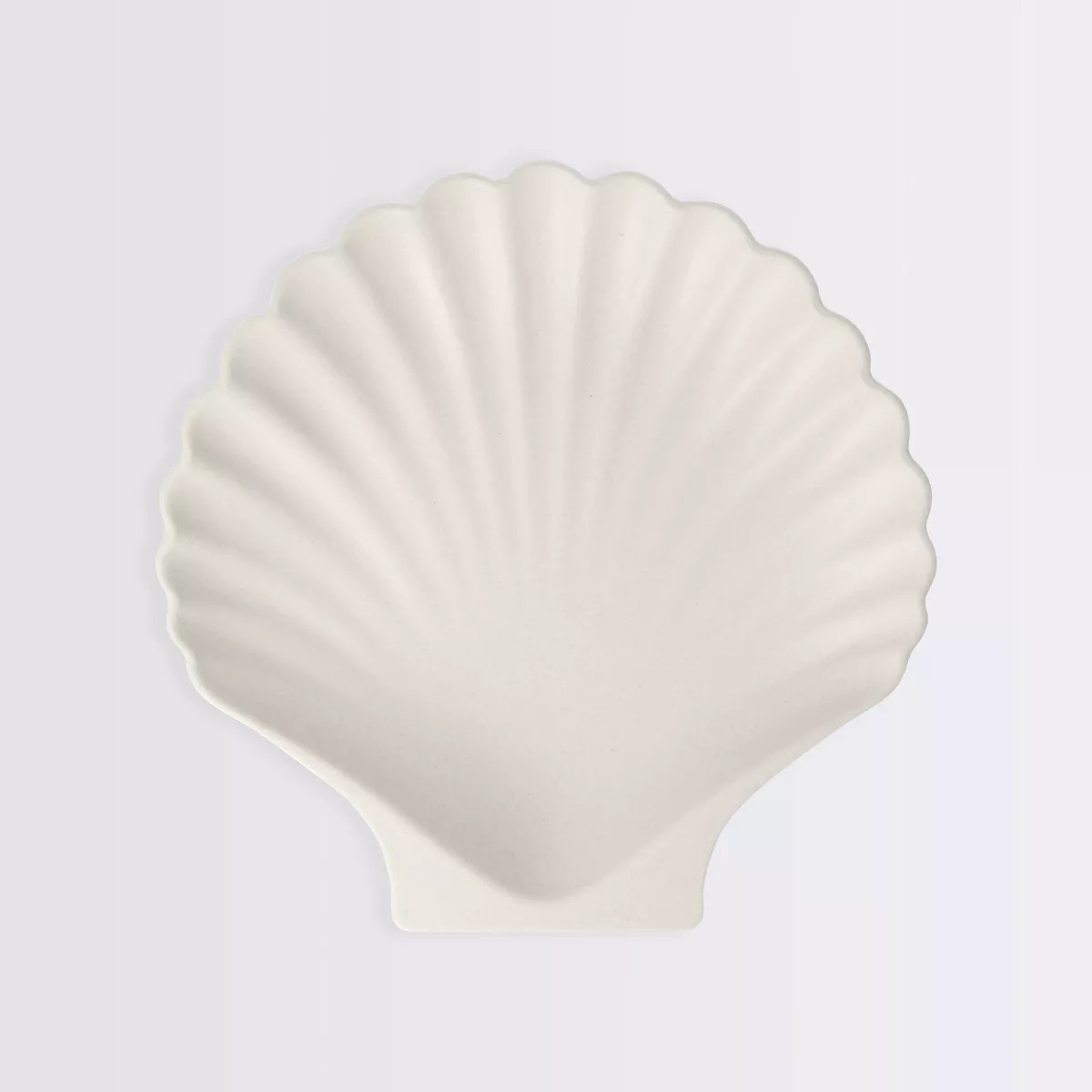 Meri Meri Natural Reusable Bamboo Shell Plates (Pack of 6) | Target