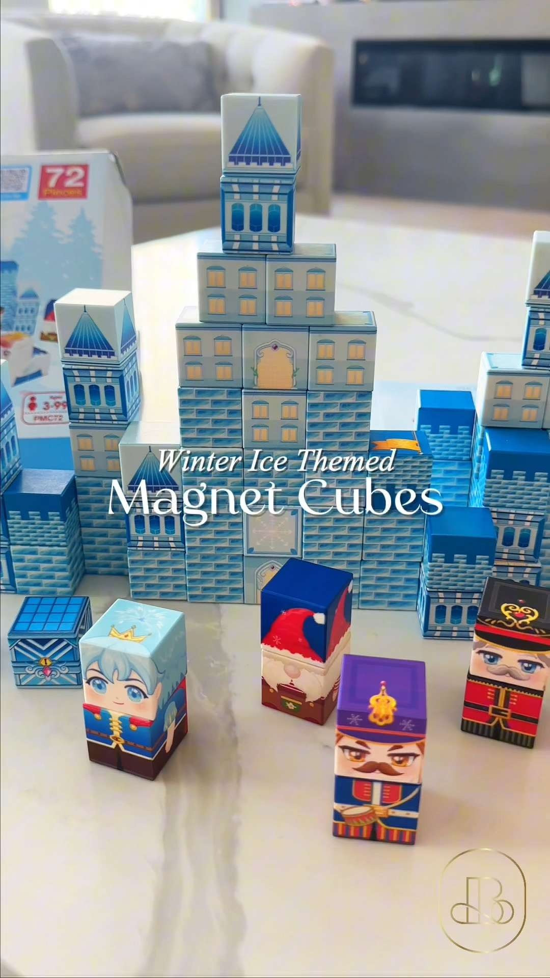 Perfect for open-ended play and endless building ideas ❄️ PicassoTiles make it easy for kids to build, stack, and imagine while developing problem-solving skills through play. The cool, icy colors add an extra layer of excitement to building time 🏗️ #learningthroughplay #magnetictiles #kidstoys #creativeplay #STEMtoys 

#LTKmomlife #LTKBaby #LTKKids
