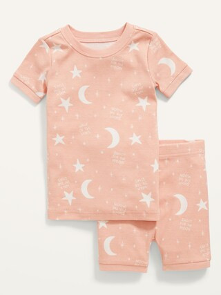 Unisex Graphic Pajama Shorts Set for Toddler & Baby | Old Navy (US)