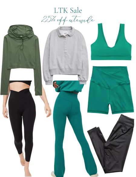 LTK sale save on Aerie activewear, Aerie leggings, faux leather leggings, yoga pants 

#LTKfitness #LTKSale #LTKsalealert