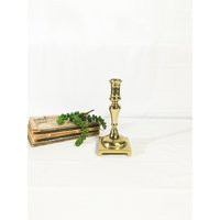 Vintage Brass Candle Holder Stick Gold Regency Boho Farmhouse Bohemian Decor | Etsy (US)