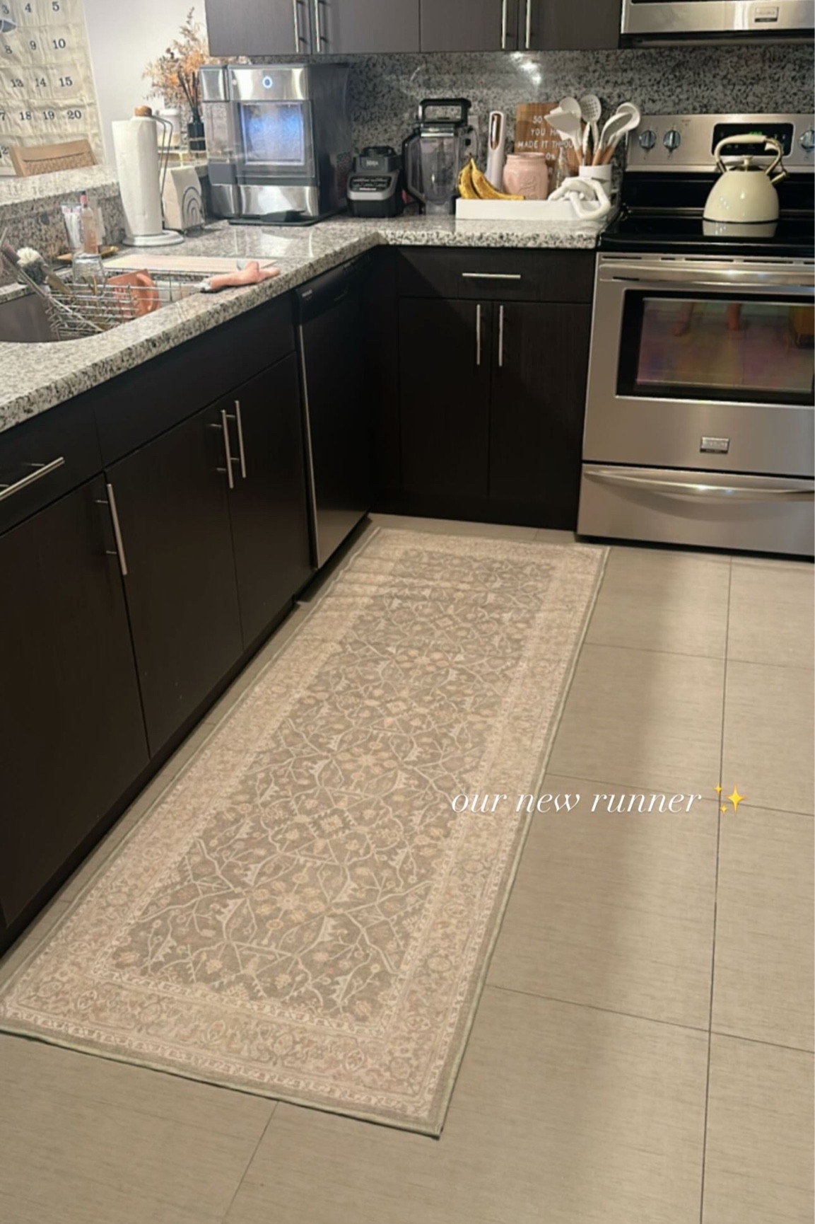 New washable neutral kitchen runner! 

#LTKhome