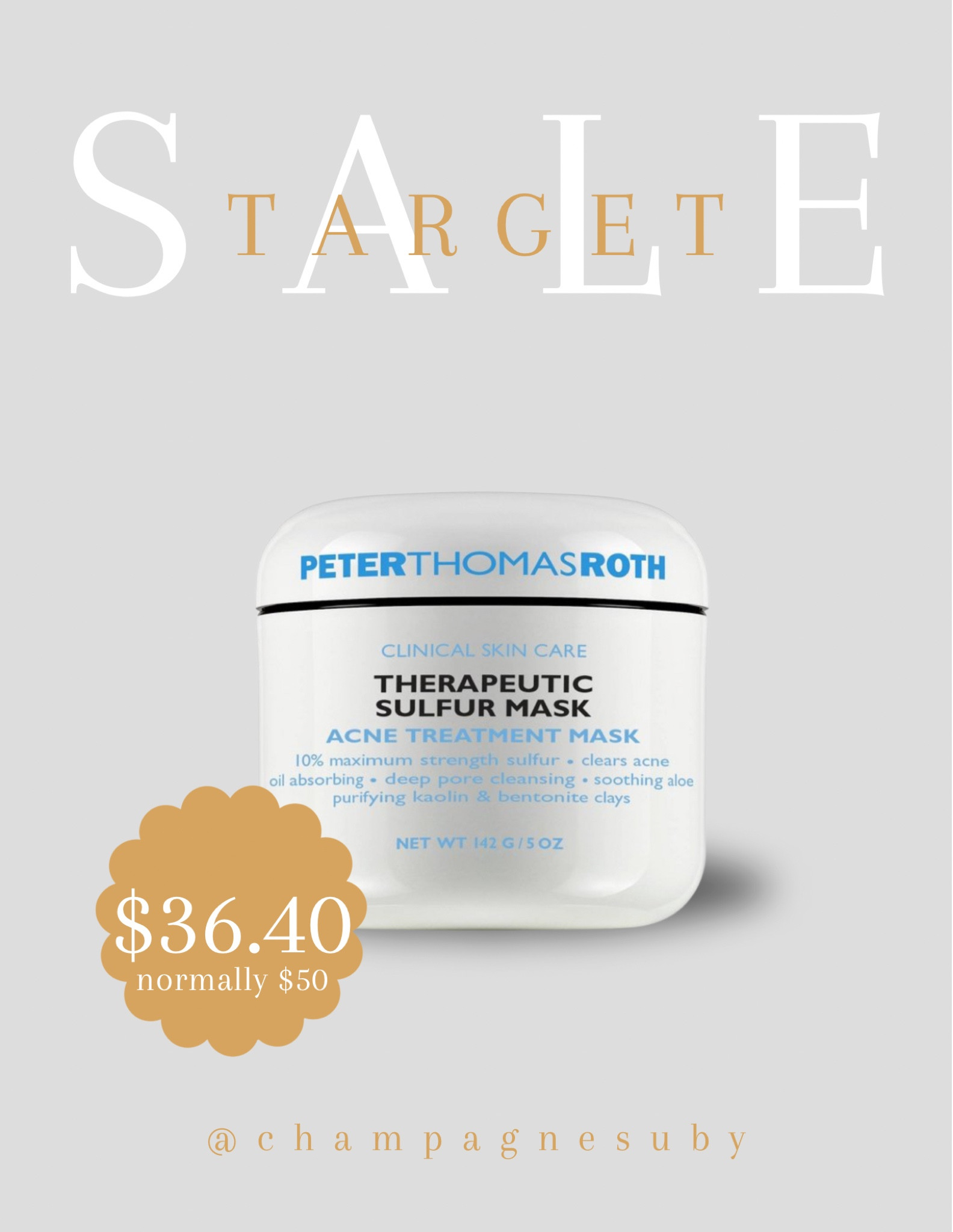 Run for this deal!
Usually $50 and it’s 30% off right now 🔥 
I do it 3x a week - I’ll do my normal cleanse first & then put this on.
Pro tip: use a high dose, infrared sauna bag while your mask is on.
I do this for an hour while I relax then rinse and hello glow ✨ 

I also linked a cute little sampler pack for anyone not ready to commit to a whole container 😘

#LTKfindsunder50 #LTKbeauty #LTKsalealert