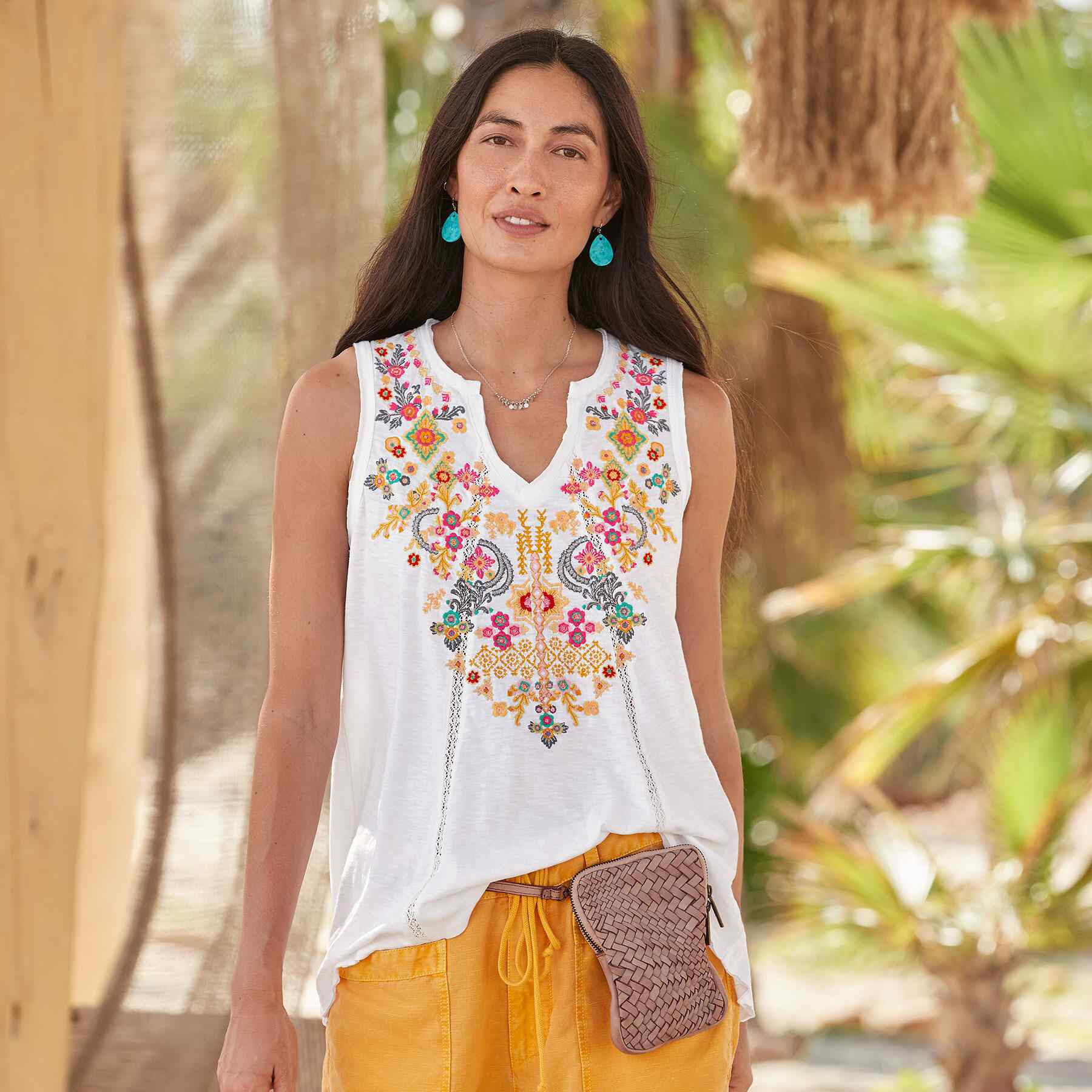 Sereno Del Mar Top | Sundance Catalog