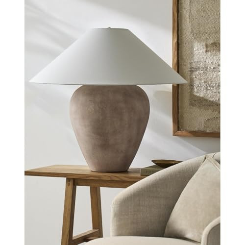 Livabliss x Galey Alix Camden Ford Traditional Table Lamp, 26" H x 28" W x 28" D, Beige | Amazon (US)