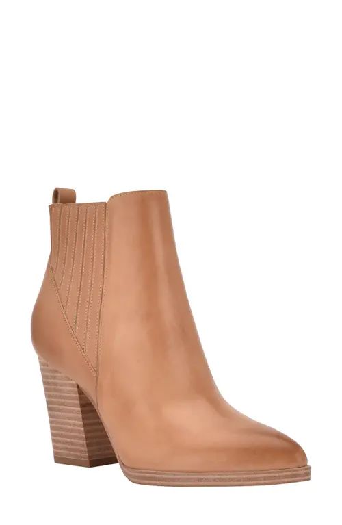 Marc Fisher LTD Alva Bootie in Medium Natural at Nordstrom, Size 6.5 | Nordstrom