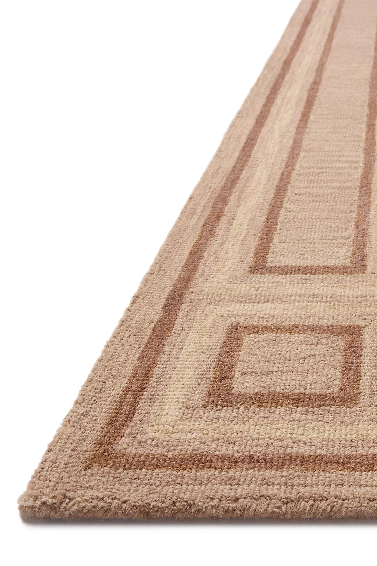 Chris Loves Julia x Loloi Alfie Tufted Wool Border Rug | Anthropologie (US)