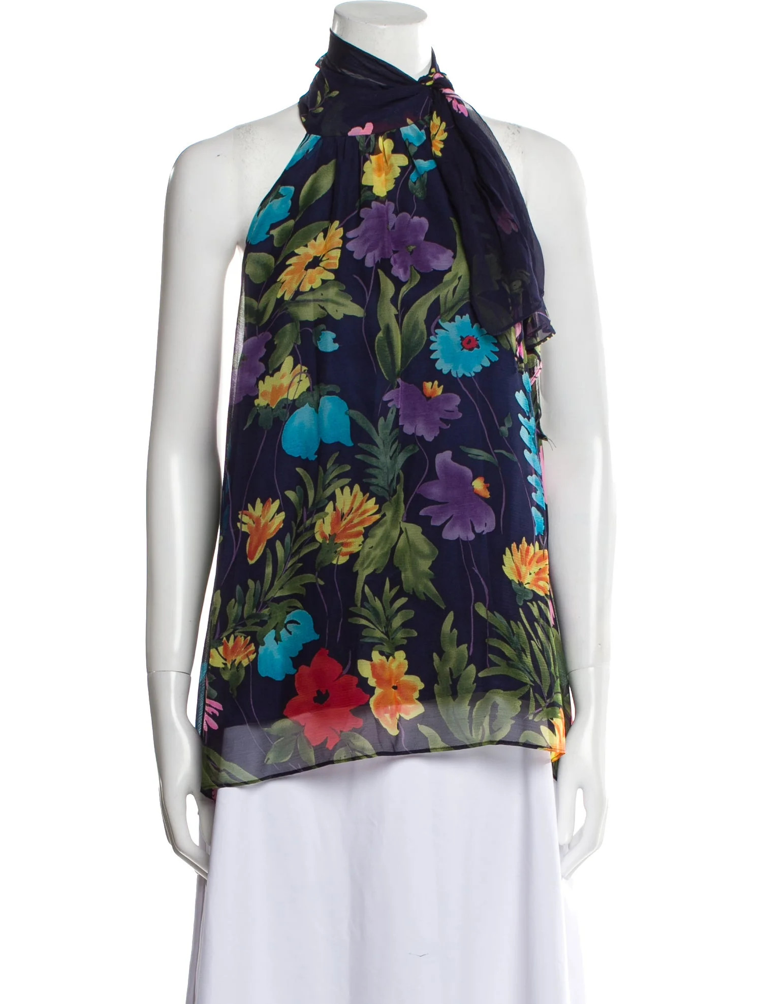 Silk Floral Print Blouse | The RealReal