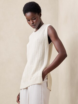 Open-Stitch Tank | Banana Republic Factory