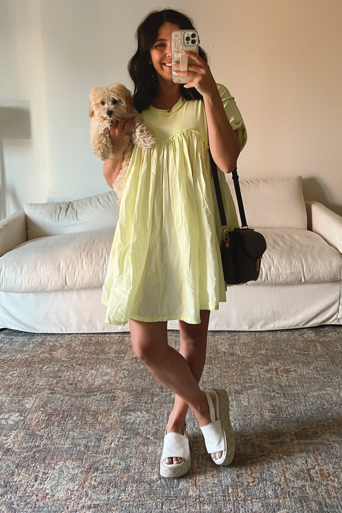mini puff sleeve dress Took The Right Turn Hunter Green Cotton Puff Sleeve Mini Dress