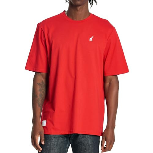LRG Men's 47 Crew Red Short Sleeve T Shirt | Amazon (US)