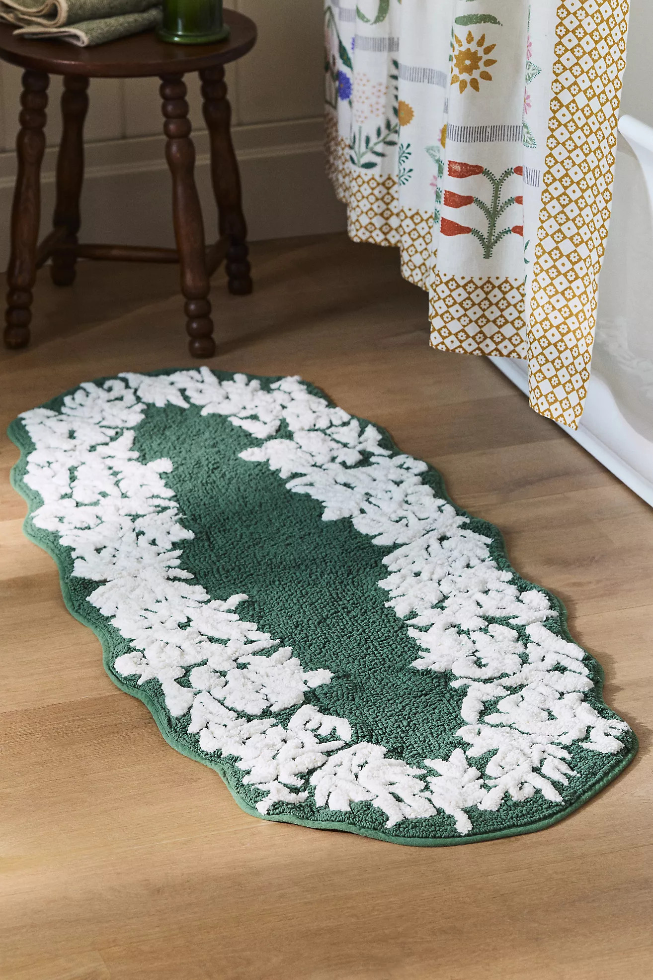 Geraldine Tufted Cotton Bath Mat | Anthropologie (US)