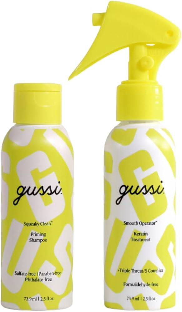 Gussi Hair At Home Keratin Treatment Kit - Keratin Hair Mask Treatment at Home Alternative - Hair... | Amazon (US)