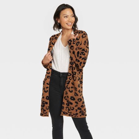 Leopard cardigan