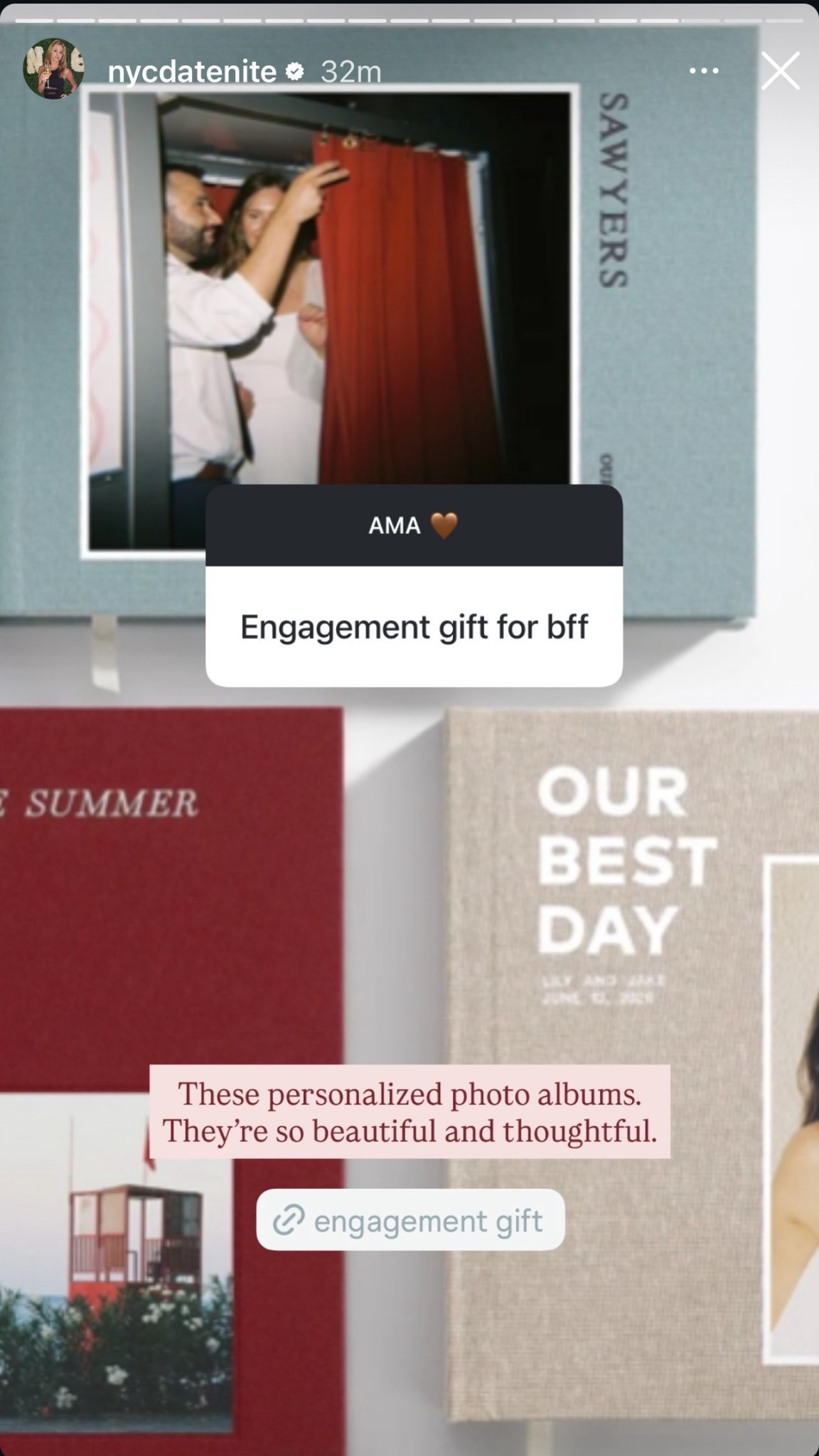 Engagement gift for your significant other