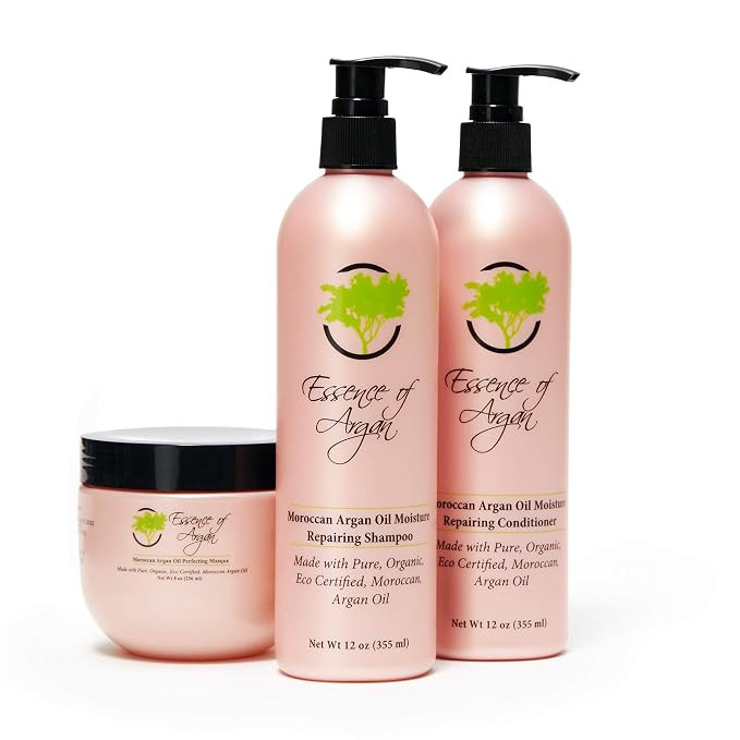 Essence of Argan Shampoo Conditioner and Masque Set | Amazon (US)
