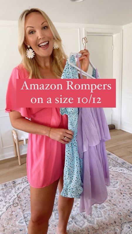 Amazon rompers I’m loving! I’m wearing a large! Country concert outfit - vacation - date night outfit 

#LTKmidsize #LTKSeasonal #LTKstyletip