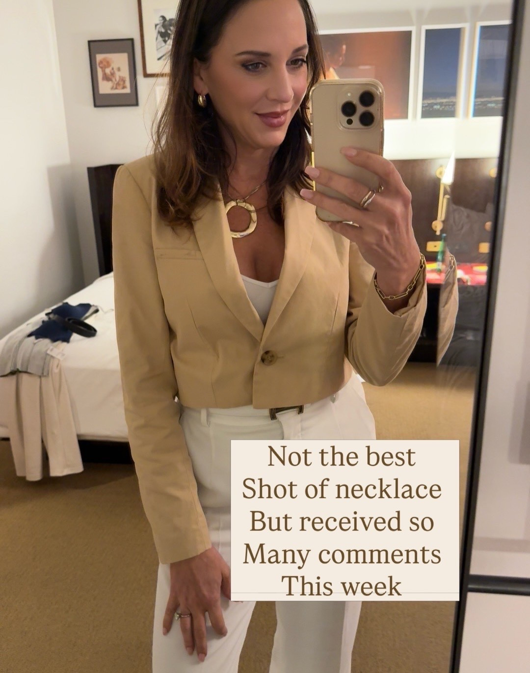 Statement piece necklace. Accessories always elevate your style.

What is your must have jewelry piece?

#LTKootd #LTKgrwm #LTKdayinmylife