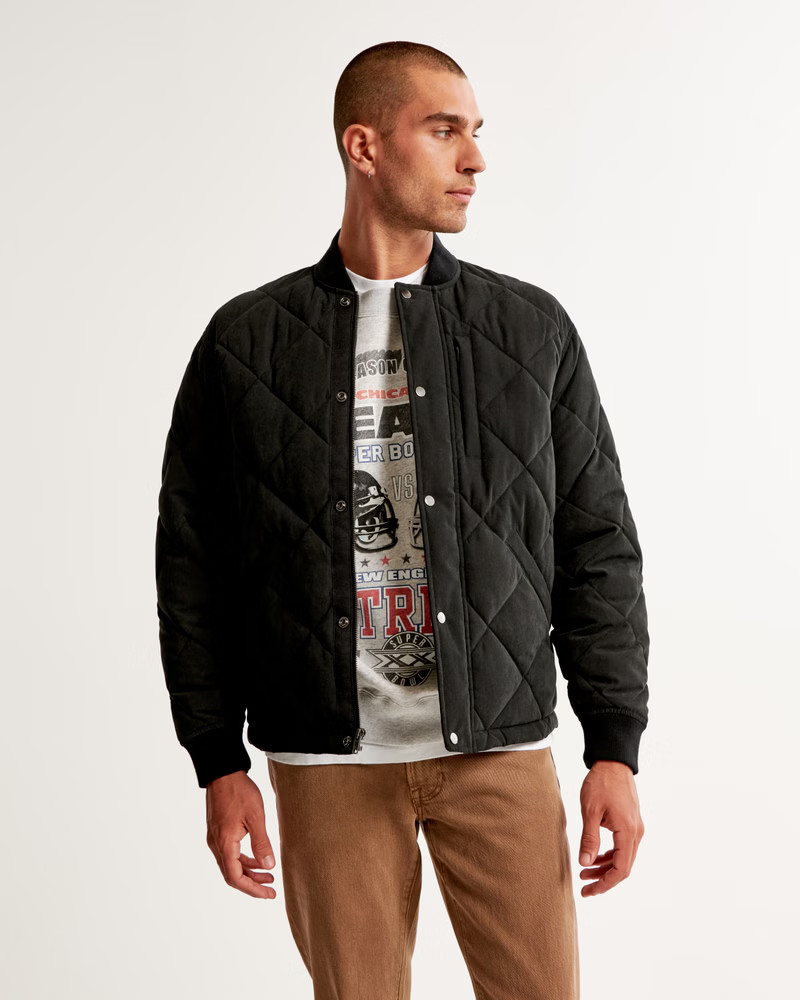 Quilted Liner Jacket | Abercrombie & Fitch (US)
