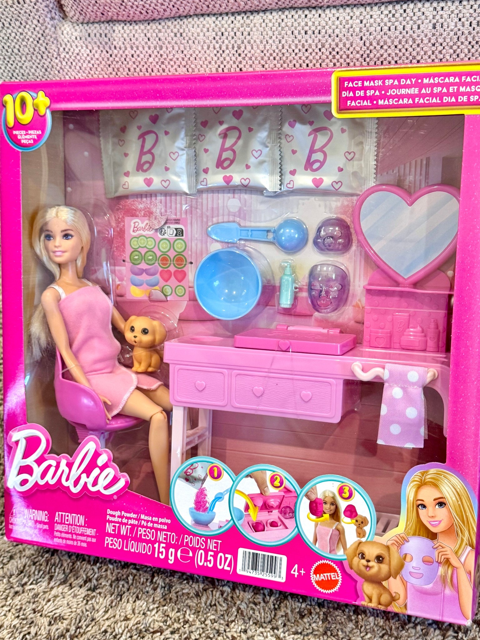 My target order came in!
For my 5 year old this Barbie salon play set will be perfect! You can make your own face masks! 

#LTKGiftGuide #LTKKids #LTKFindsUnder50