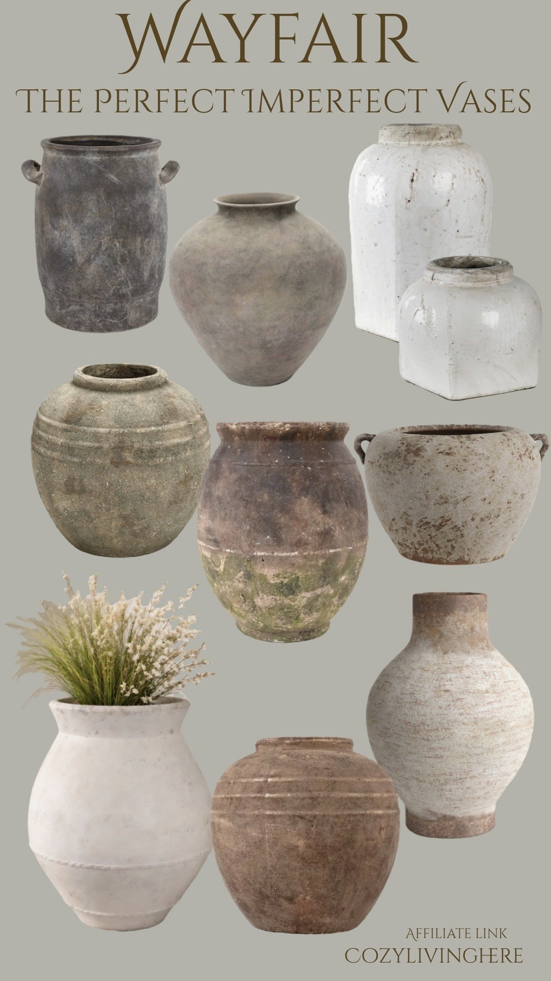 The kind of pieces that make a space feel collected, not styled 🤍I’m so drawn to these earthy, imperfect textures lately… they add instant warmth without trying too hard.Linking my favorite Wayfair vases here ✨

#LTKHome #LTKU