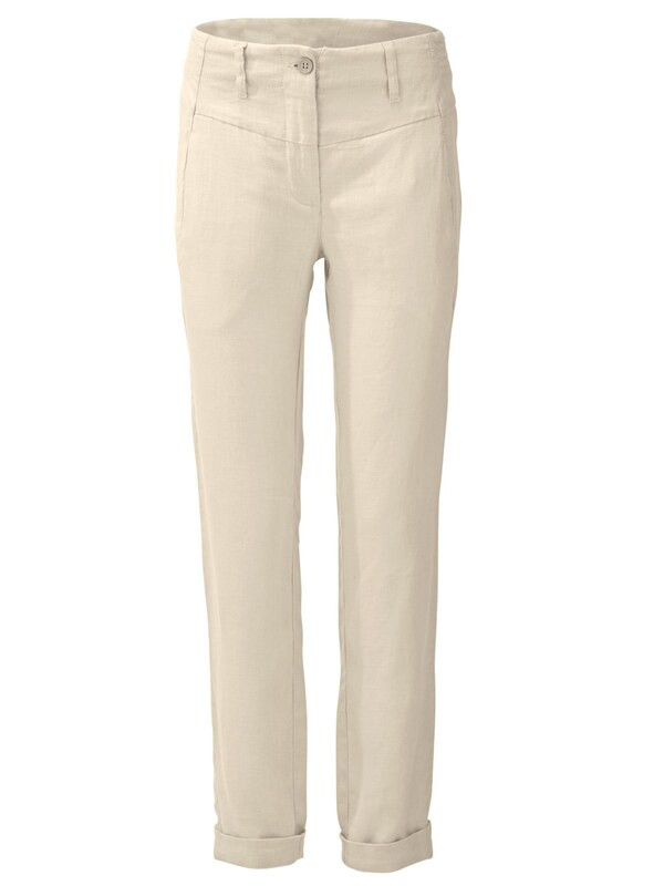 heine Leinenhose 'STYLE' in beige | ABOUT YOU (DE)
